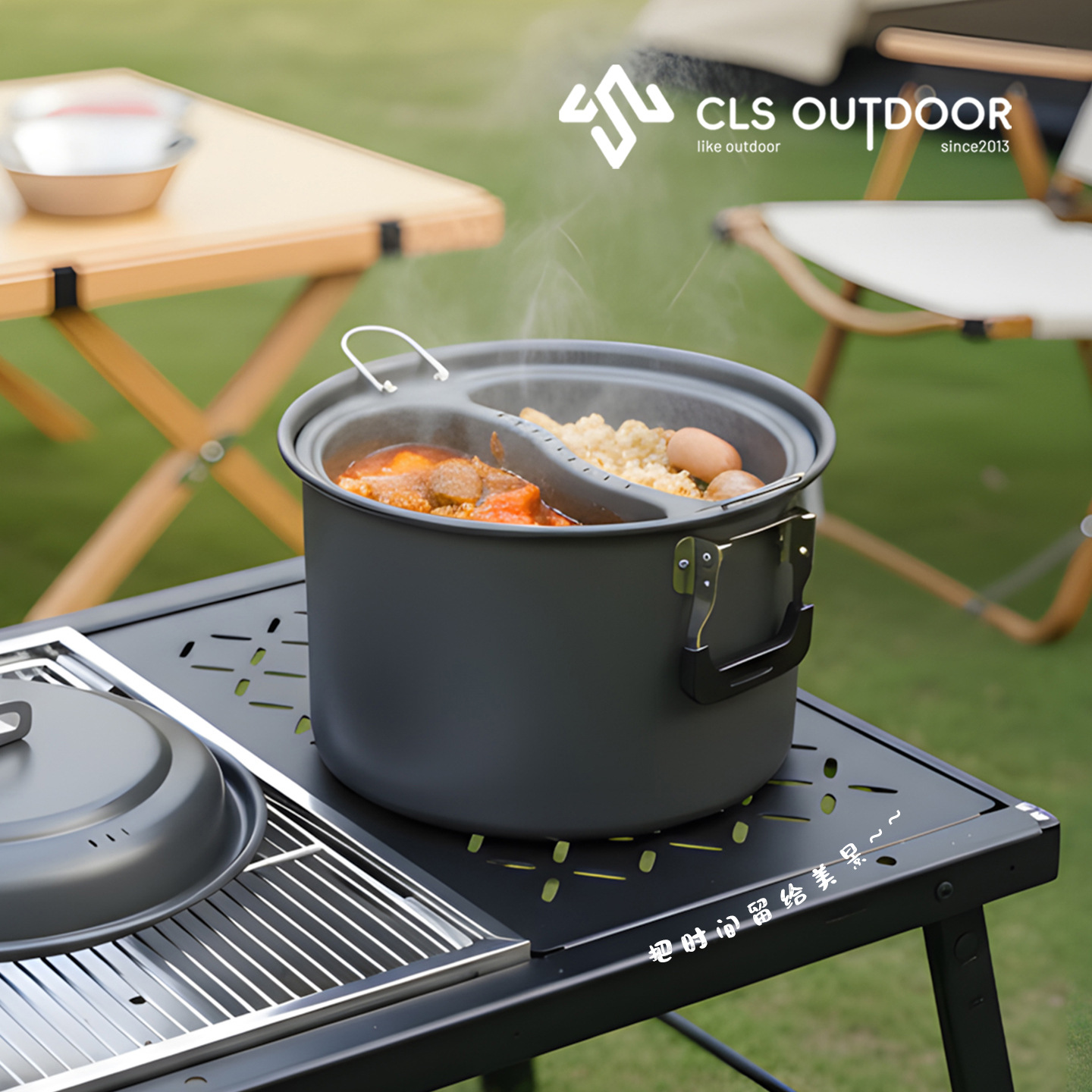 6,5L Großes Mandarin-Enten-Dam – Camping Cooking Set Large Bewertung und Preis