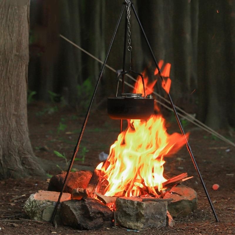 Tragbares Camping-Stativ, Lage – Camping Cooking Tripod Bewertung und Preis