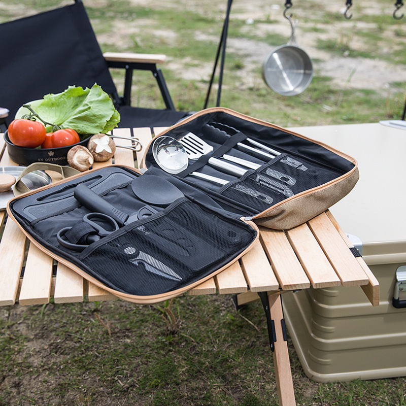 8-teiliges Camping-Kochgeschir – Camping Cooking Windscreen Bewertung und Preis