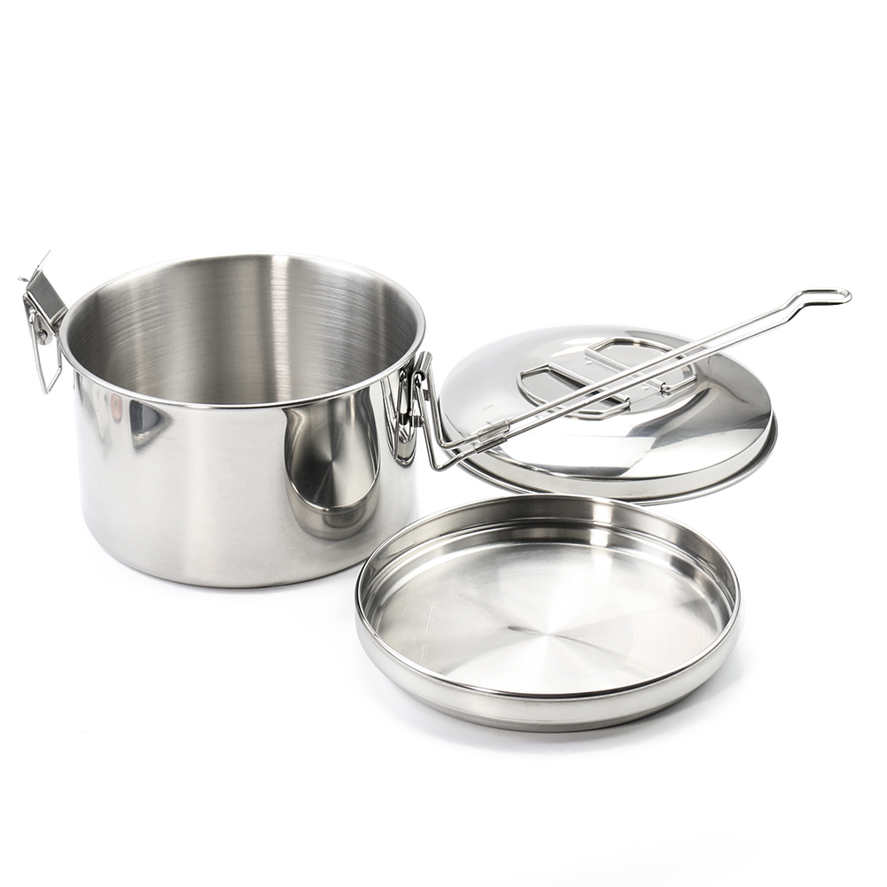 Edelstahl-Camping-Hängetopf mi – Camping Hanging Cooking Pot Bewertung und Preis