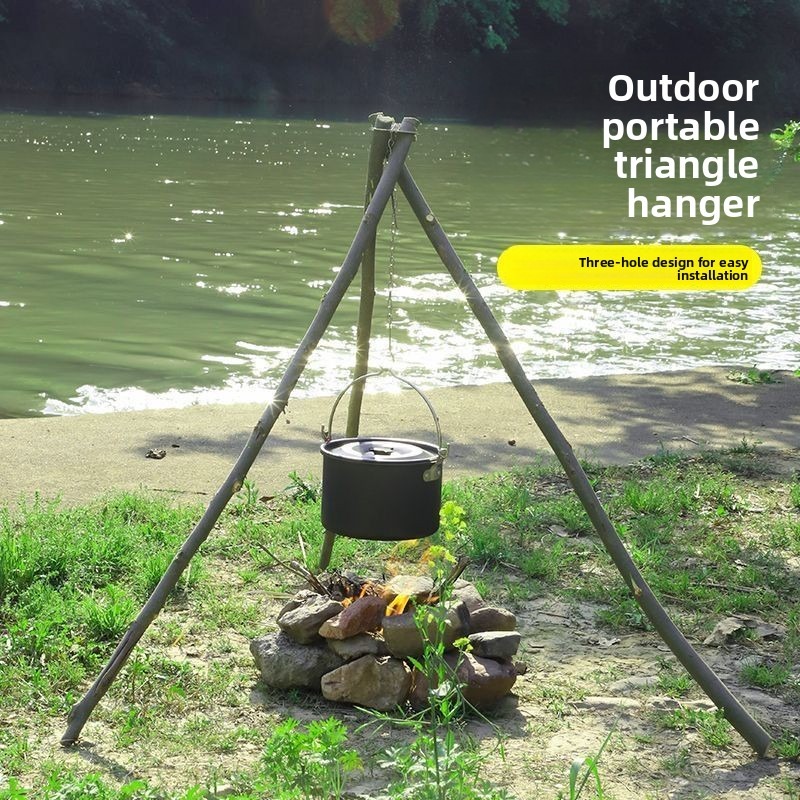 Outdoor BBQ Dreibein-Gestell T – Camping Hanging Cooking Pot Bewertung und Preis