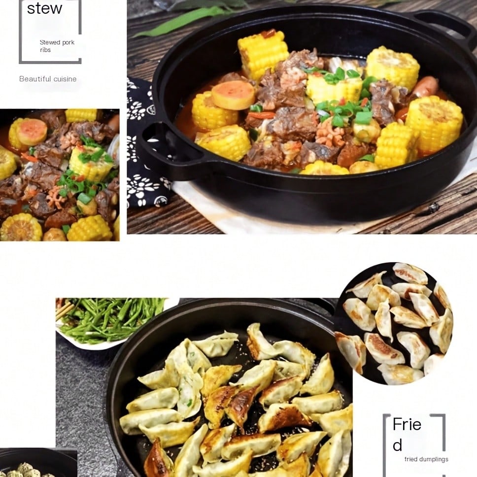 Gusseisen-Bratpfannen-Set mit  – Skillet Cast Iron Camp Bewertung und Preis