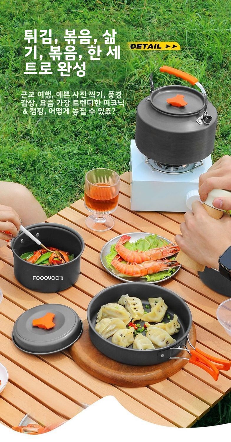 Outdoor-Camping-Kochgeschirr-S – Camping Cooking Set Compact Bewertung und Preis