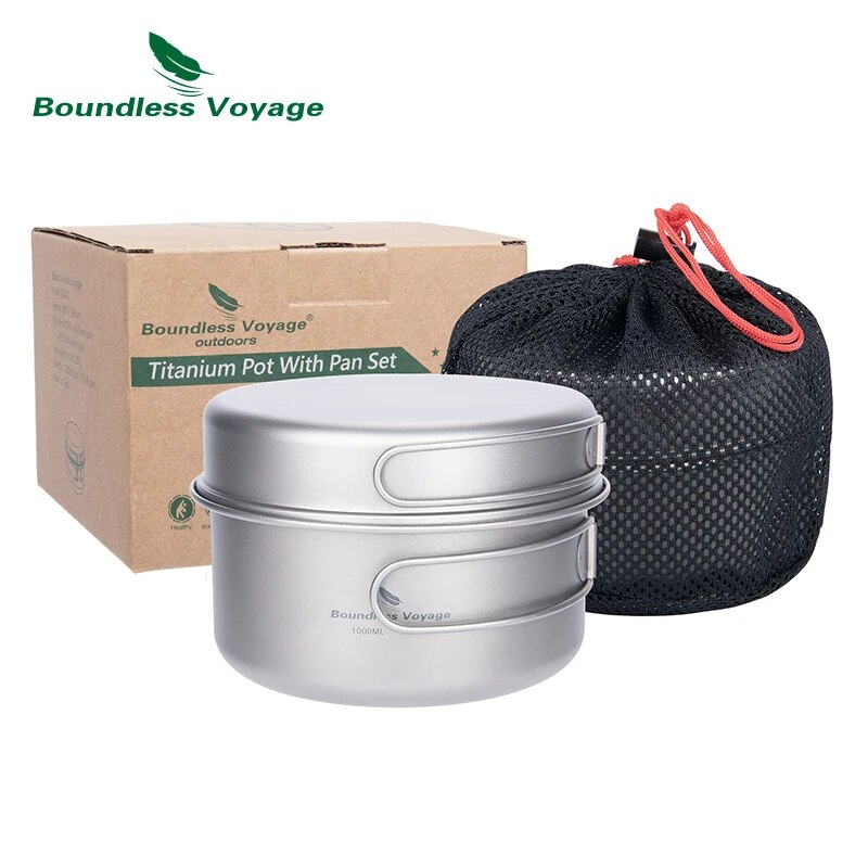 Boundless Voyage Titan-Topf-Pf – Camping Cooking Set Compact Bewertung und Preis