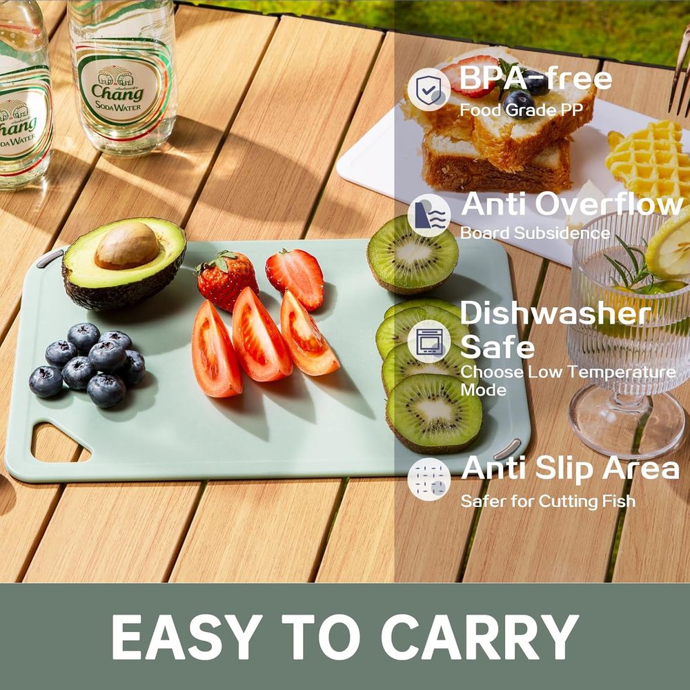 Kunststoff-Schneidebrett-Set,  – Camping Cooking Set Large Bewertung und Preis
