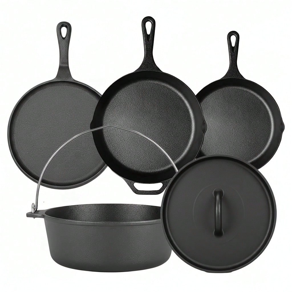 PACILACK Gusseisen-Topf- und P – Skillet Cast Iron Camp Bewertung und Preis
