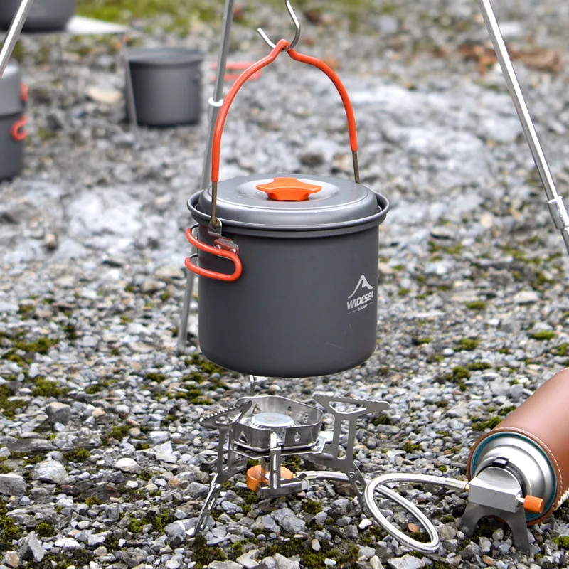 Widesea Campingbedarf, Alumini – Camping Hanging Cooking Pot Bewertung und Preis