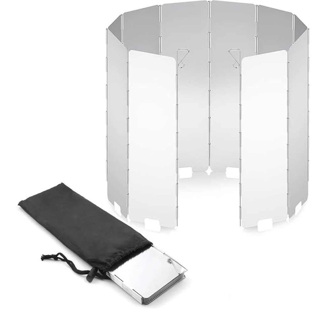 Leichter, faltbarer Campingkoc – Camping Cooking Windscreen Bewertung und Preis