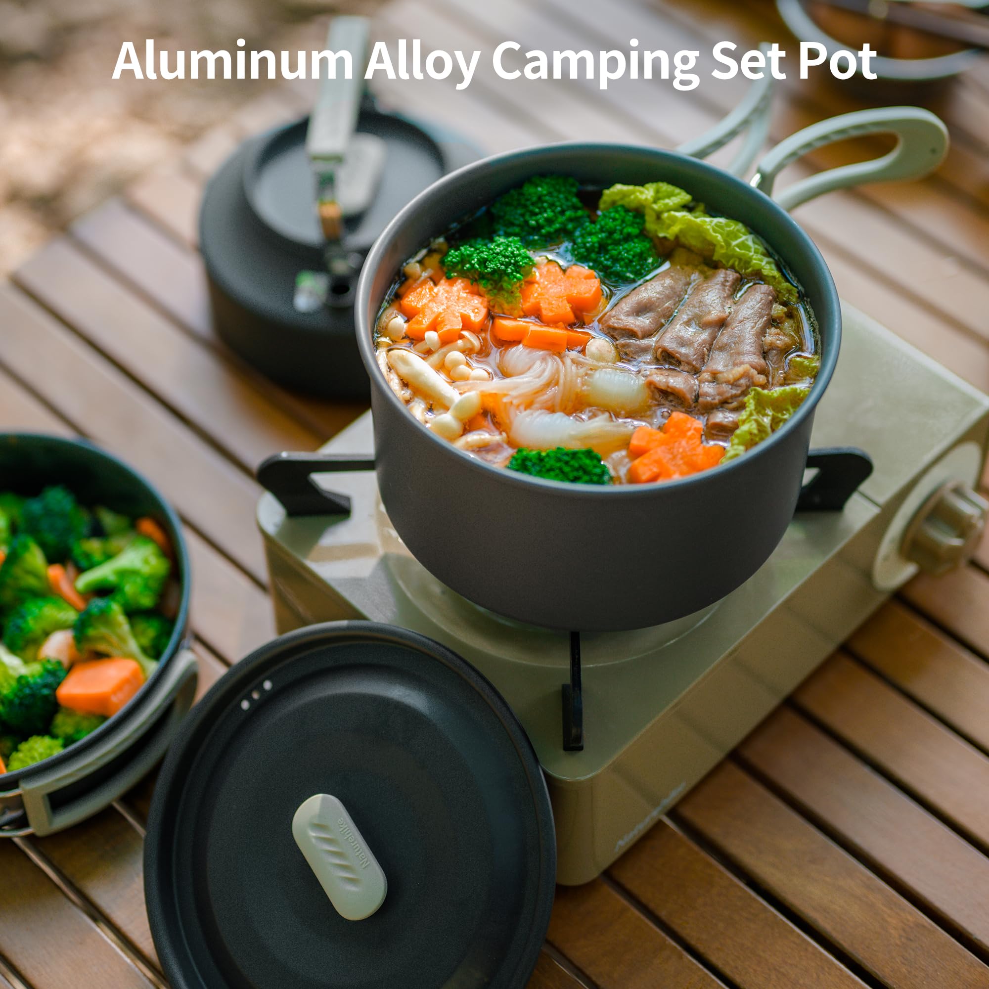 Naturehike Camping-Suppentopf  – Camping Cooking Set Large Bewertung und Preis