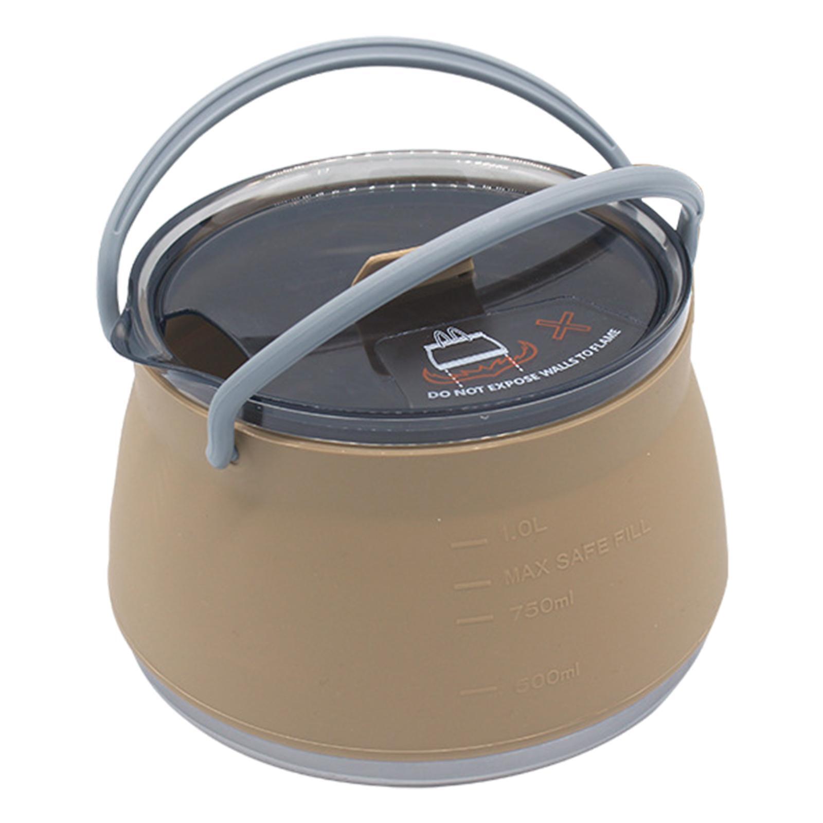 Zusammenklappbarer Camping-Sil – Camping Cooking Kettle Bewertung und Preis