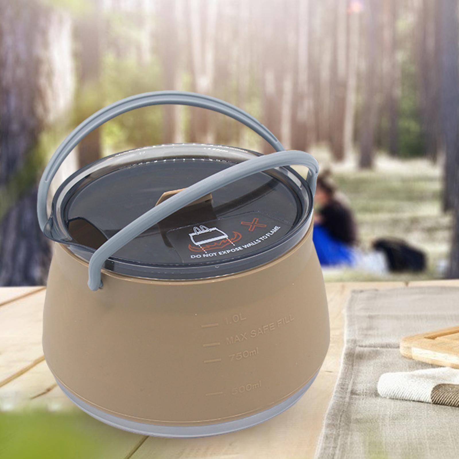 Zusammenklappbarer Camping-Sil – Camping Cooking Kettle Bewertung und Preis