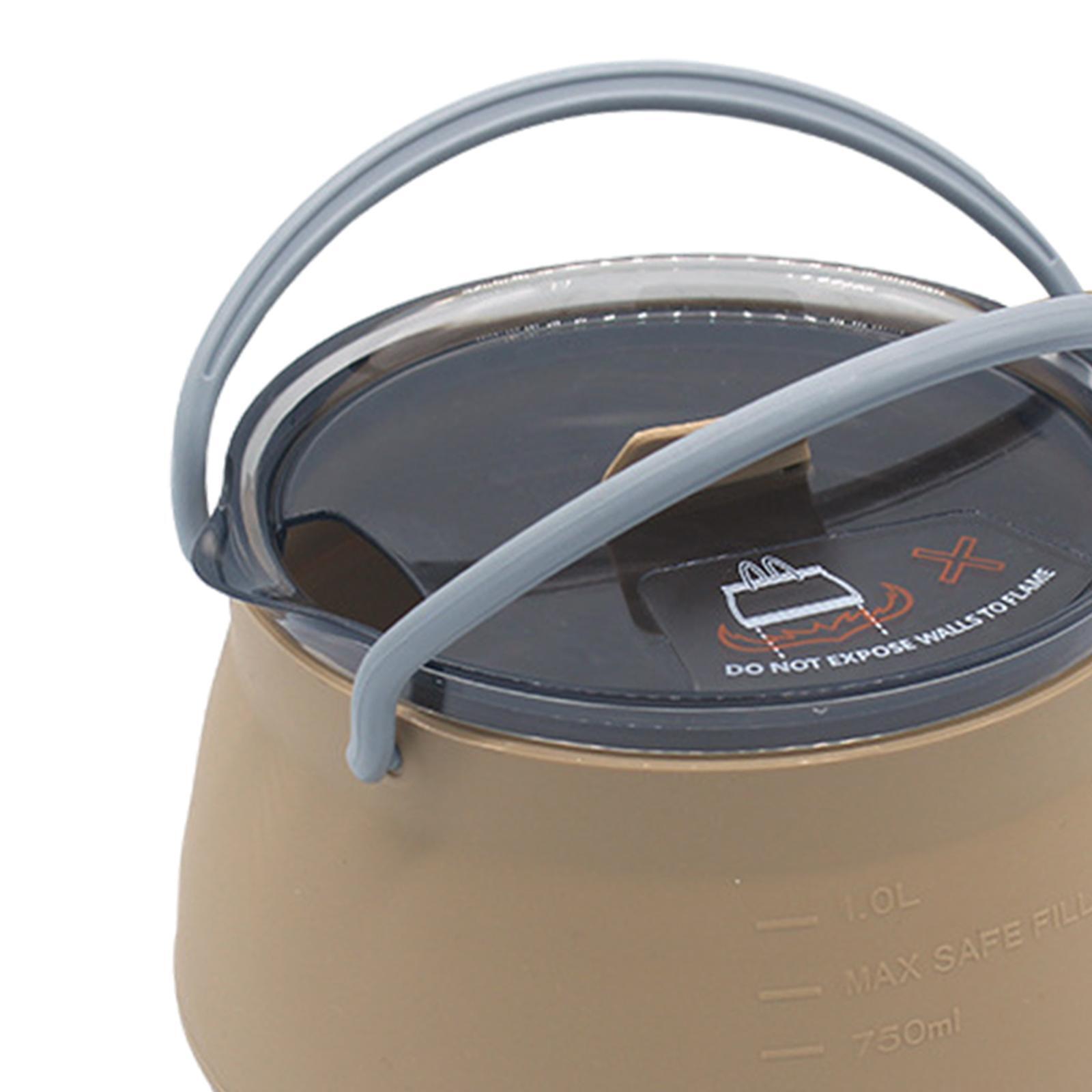 Zusammenklappbarer Camping-Sil – Camping Cooking Kettle Bewertung und Preis