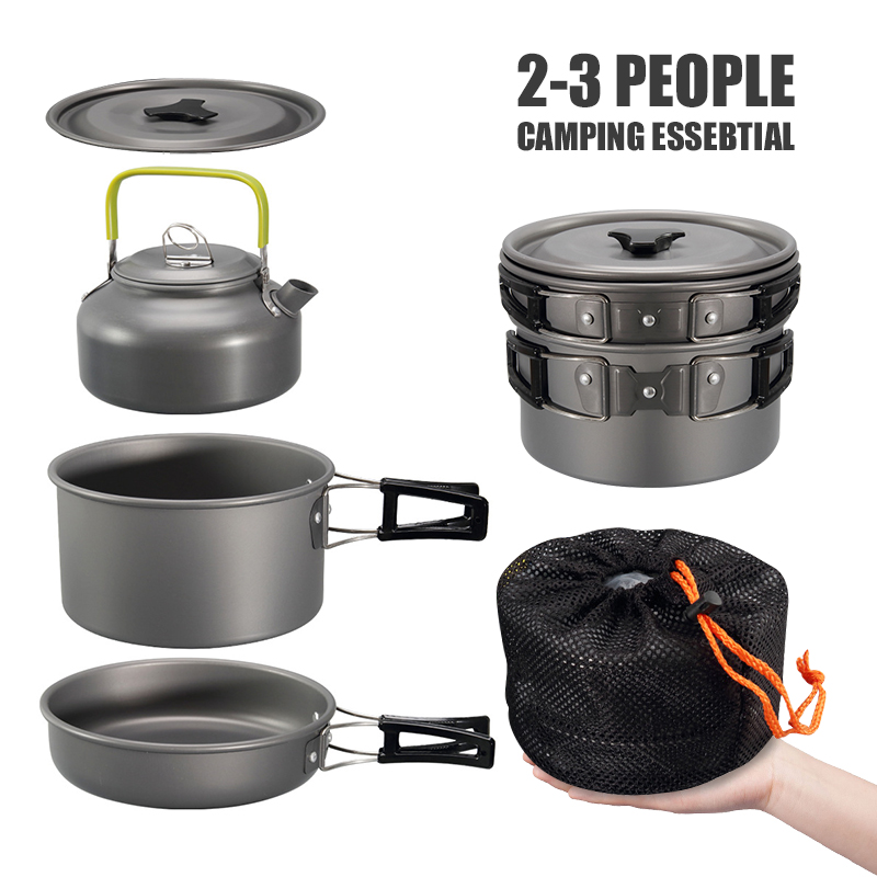 WESTTUNE Camping-Kochgeschirr- – Camping Cooking Set Large Bewertung und Preis