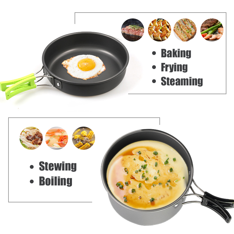 WESTTUNE Camping-Kochgeschirr- – Camping Cooking Set Large Bewertung und Preis