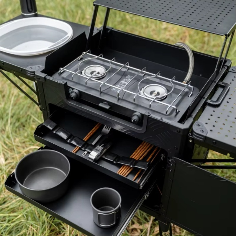 All-in-One Faltbare Outdoor-Ca – Camping Cooking All In One Bewertung und Preis