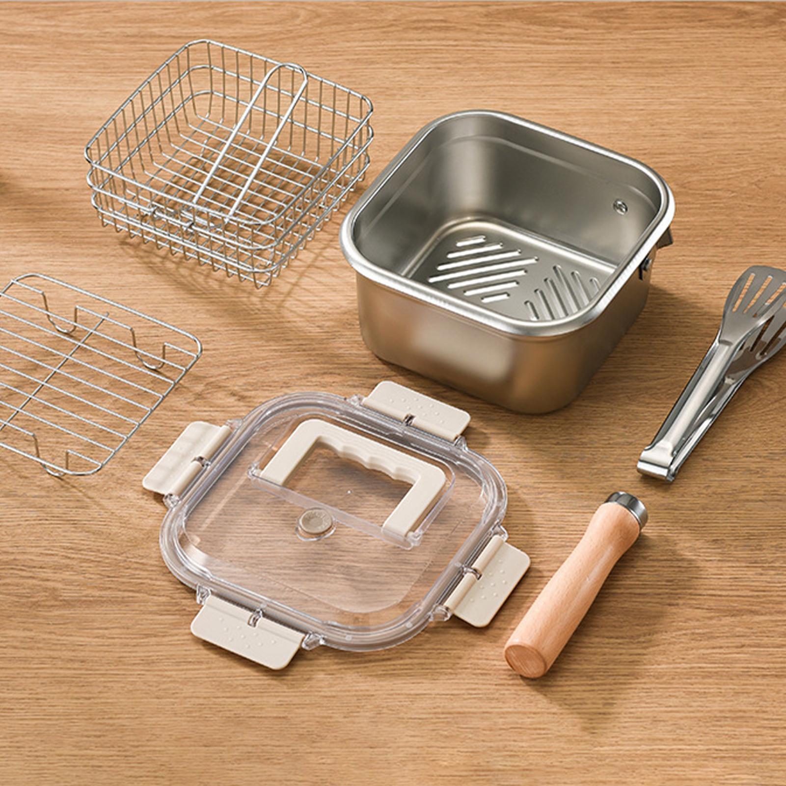 Fritteusen-Set Quadratischer C – Camping Cooking Set Large Bewertung und Preis