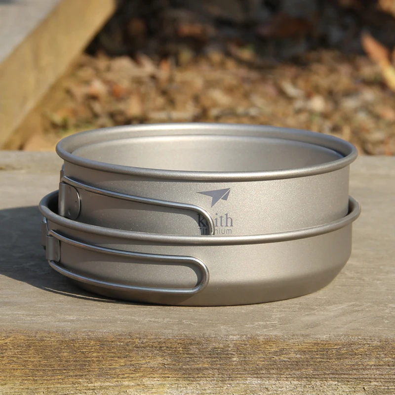 Keith 3pcs Titan Kochgeschirr  – Camping Outdoor Cooking Set Bewertung und Preis
