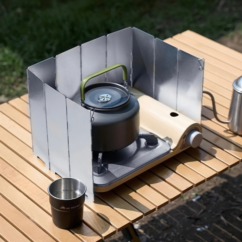 Tragbarer Campingkocher-Windsc – Camping Cooking Windscreen Bewertung und Preis