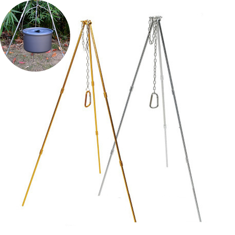 Outdoor-Campingstativ, langleb – Camping Hanging Cooking Pot Bewertung und Preis