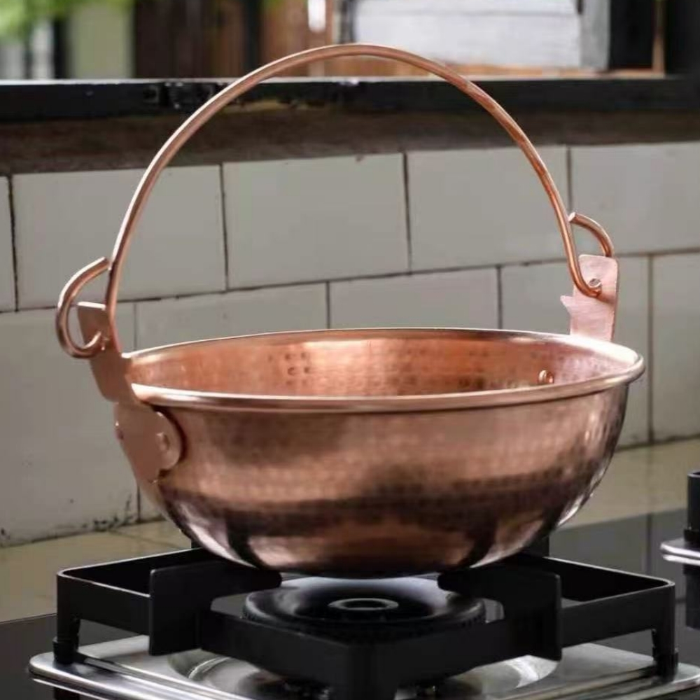 Vintage Kupfer Hängetopf, Outd – Camping Hanging Cooking Pot Bewertung und Preis