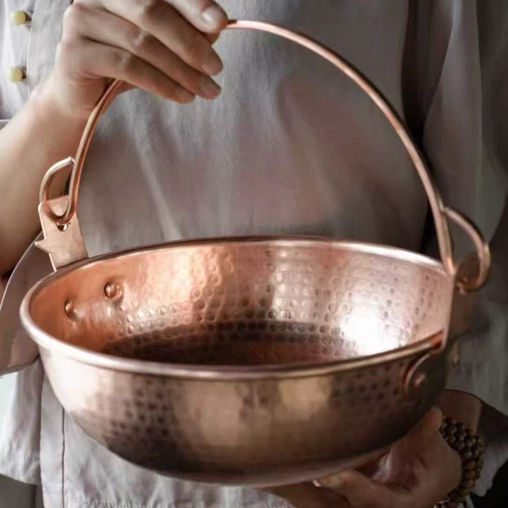 Vintage Kupfer Hängetopf, Outd – Camping Hanging Cooking Pot Bewertung und Preis