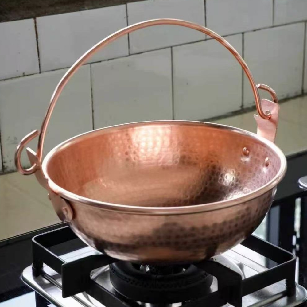 Vintage Kupfer Hängetopf, Outd – Camping Hanging Cooking Pot Bewertung und Preis