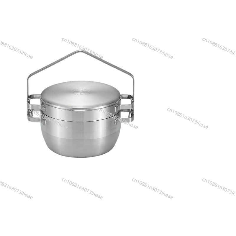 DO-25 verdickter Edelstahl-Hän – Camping Hanging Cooking Pot Bewertung und Preis