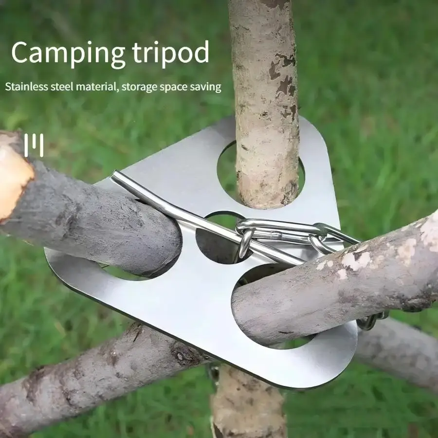 Tragbarer Camping-Stativ-Aufhä – Camping Cooking Tripod Bewertung und Preis