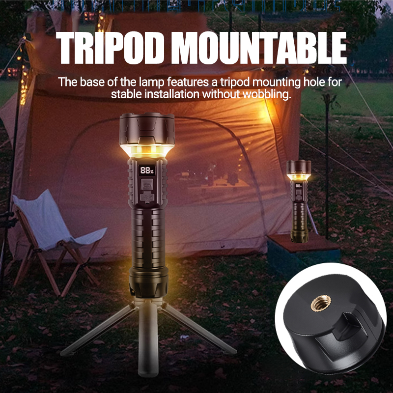 COB LED Taschenlampe Wiederauf – Camping Cooking Tripod Bewertung und Preis