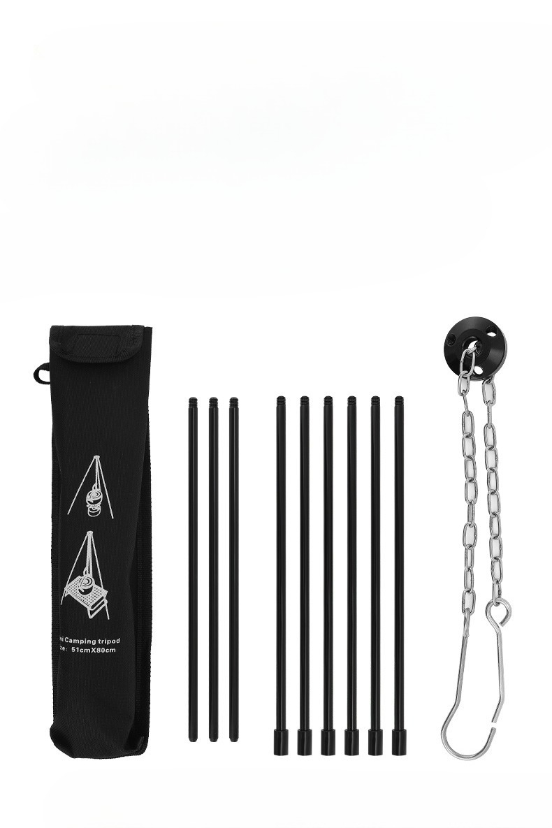 Tragbares Outdoor-Kochstativ D – Camping Cooking Tripod Bewertung und Preis