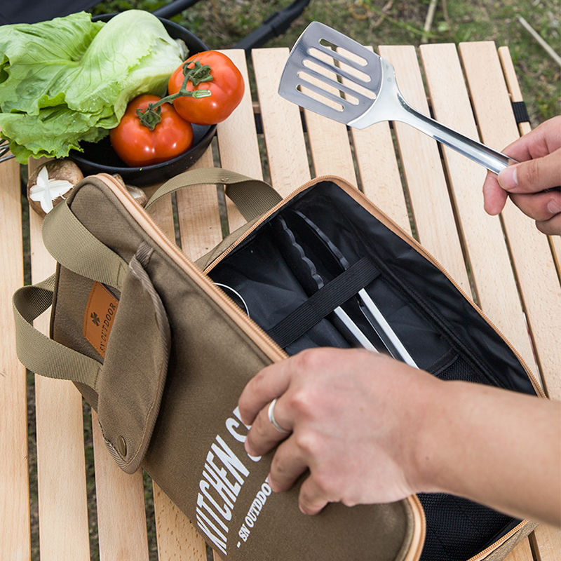 8-teiliges Camping-Küchen-Koch – Camping Cooking All In One Bewertung und Preis