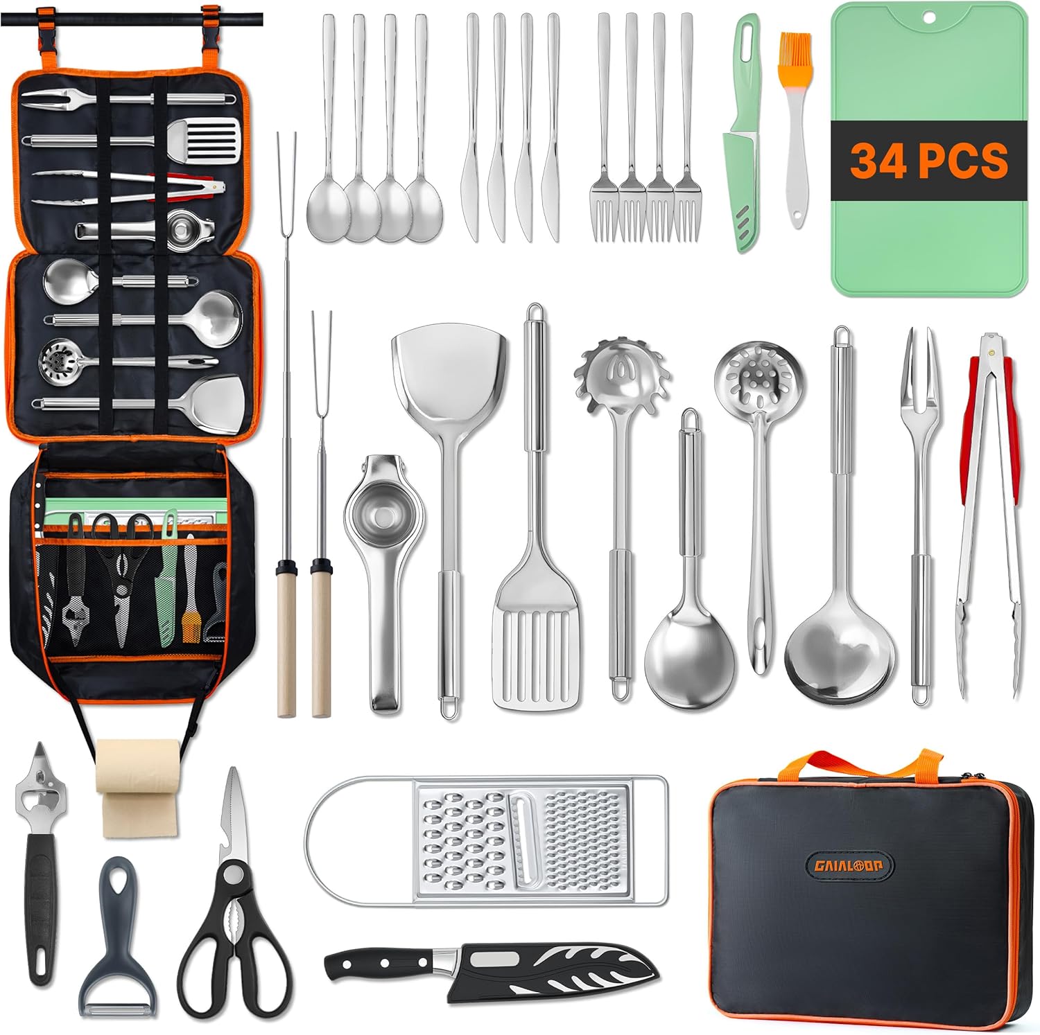 Camping-Kochutensilien-Set, Tr – Camping Cooking Essentials Kit Bewertung und Preis