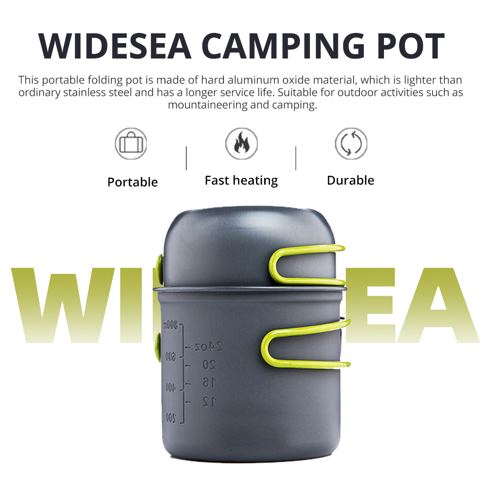 Widesea Ultraleichtes Camping- – Camping Cooking Set 2 Person Bewertung und Preis