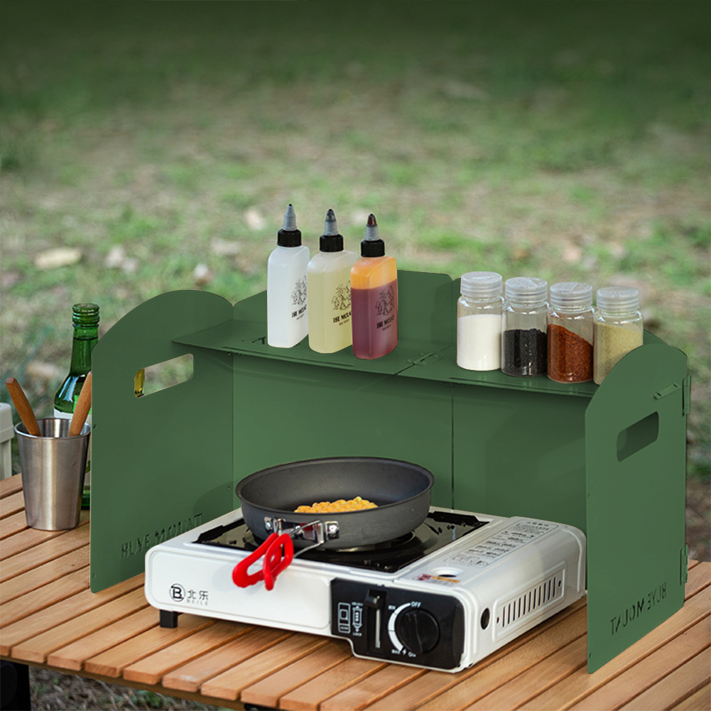 Faltbarer Gaskocher-Windschutz – Camping Cooking Windscreen Bewertung und Preis