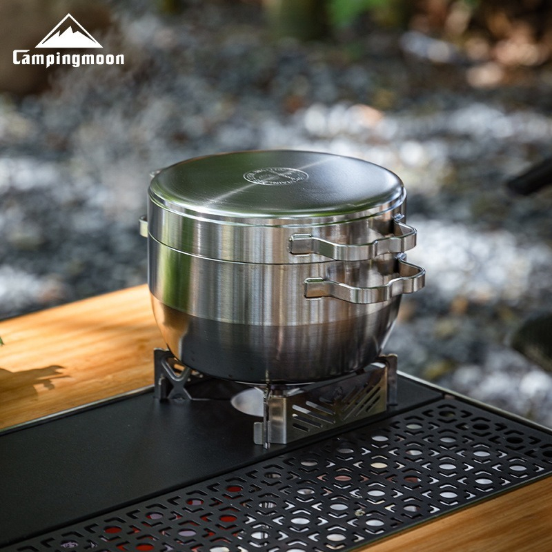 DO-25 verdickter Edelstahl-Hän – Camping Hanging Cooking Pot Bewertung und Preis
