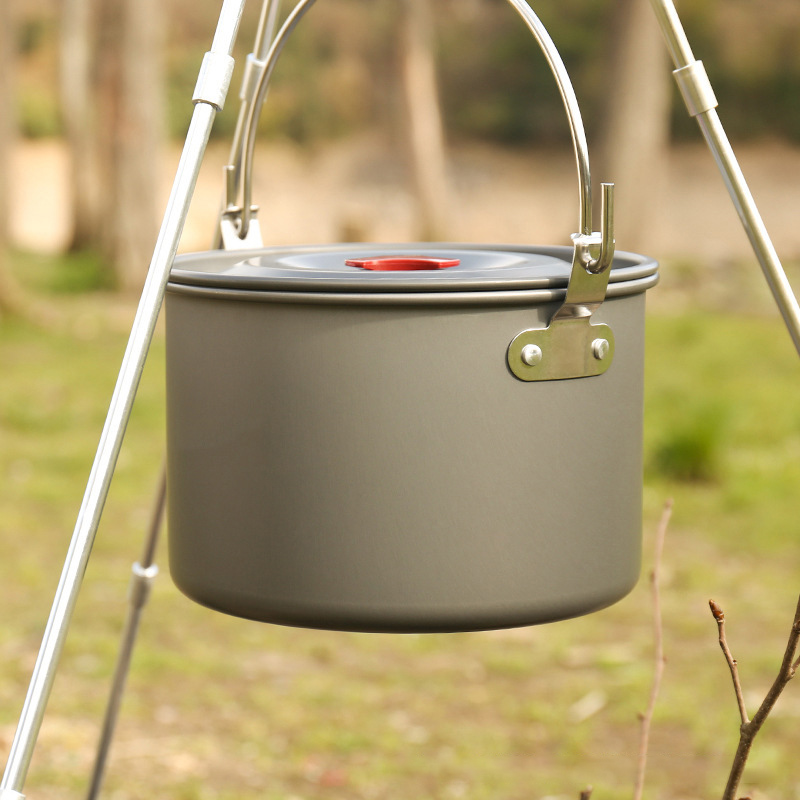 4L Camping-Hängetöpfe Camping- – Camping Hanging Cooking Pot Bewertung und Preis