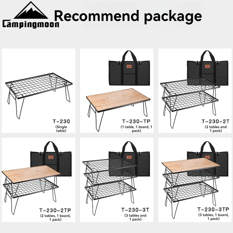 CAMPINGMOON T-230 Tragbares Mu – Camping Cooking Table Bewertung und Preis