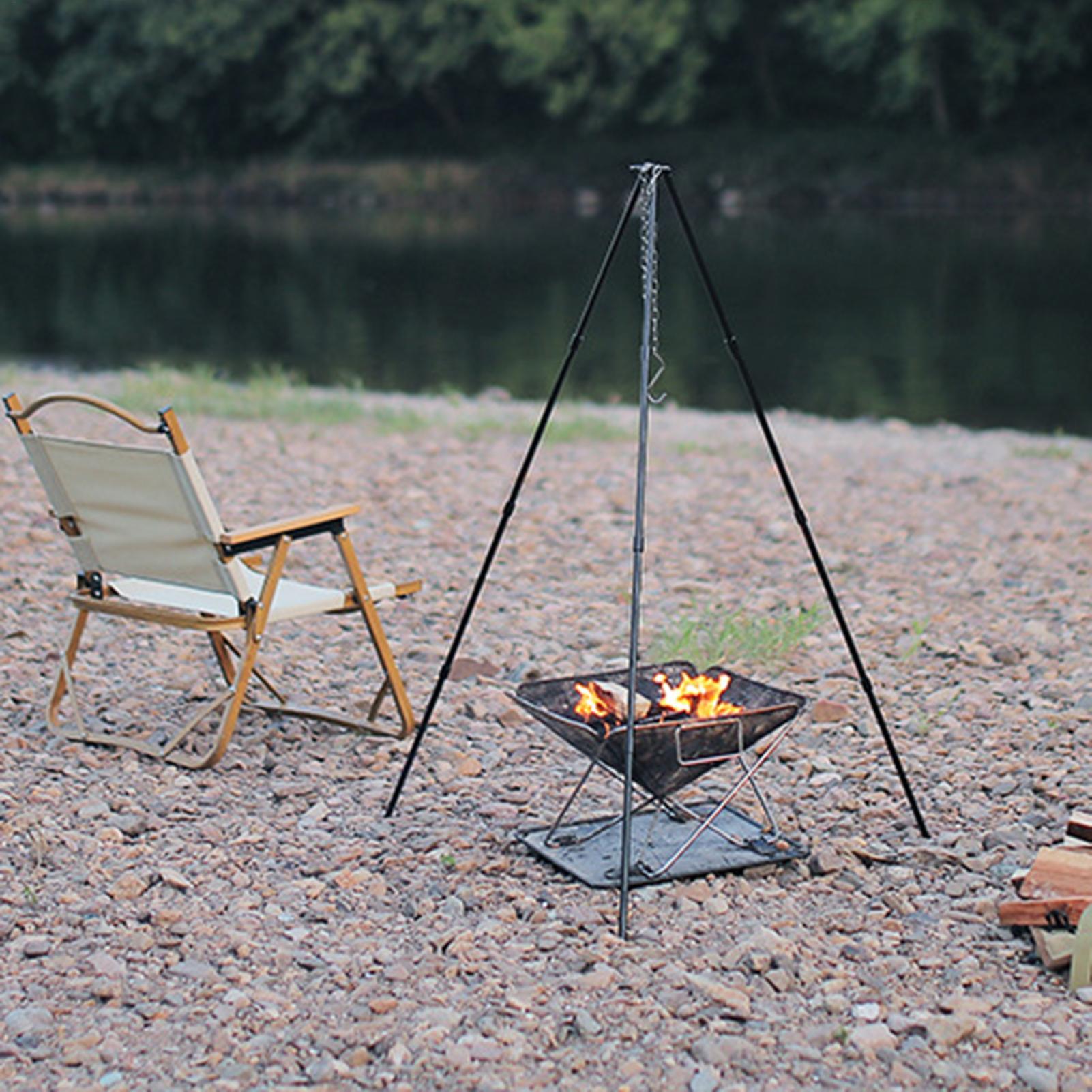 Großer Outdoor-Lagerfeuer-Drei – Camping Hanging Cooking Pot Bewertung und Preis