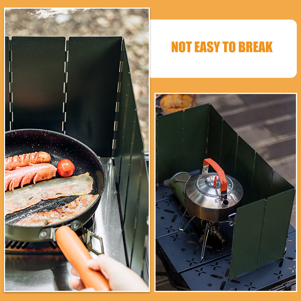Tragbarer Herd-Windschutz, fal – Camping Cooking Windscreen Bewertung und Preis