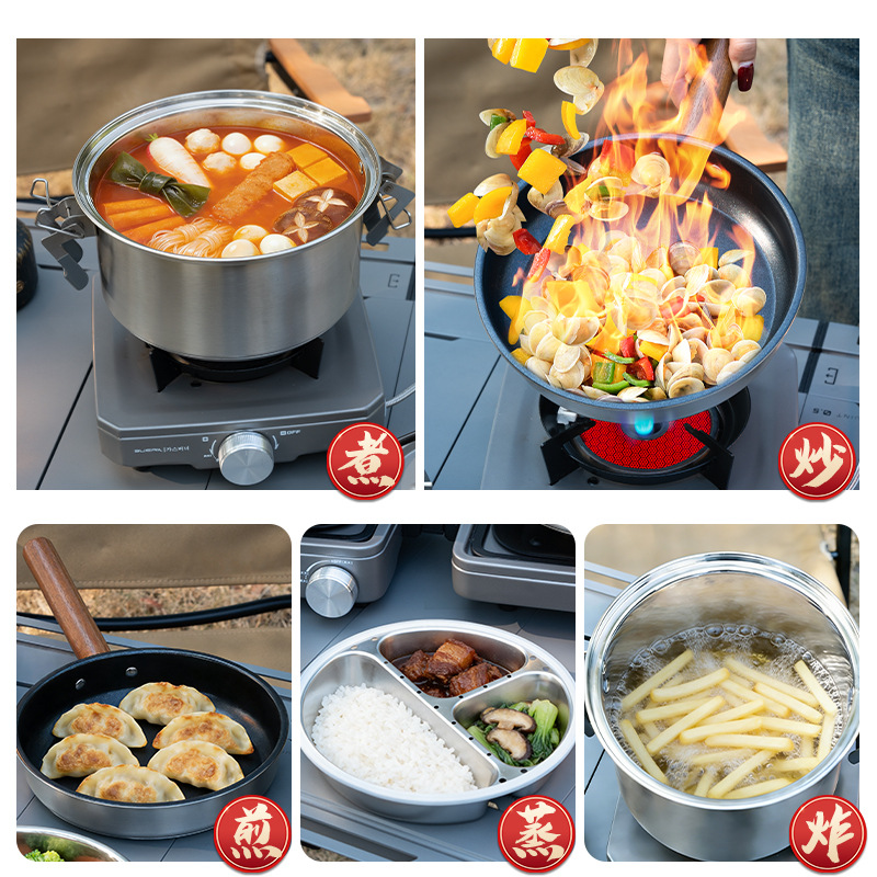 BUERK Outdoor-Camping-Dampfgar – Camping Cooking Pots And Pans Bewertung und Preis