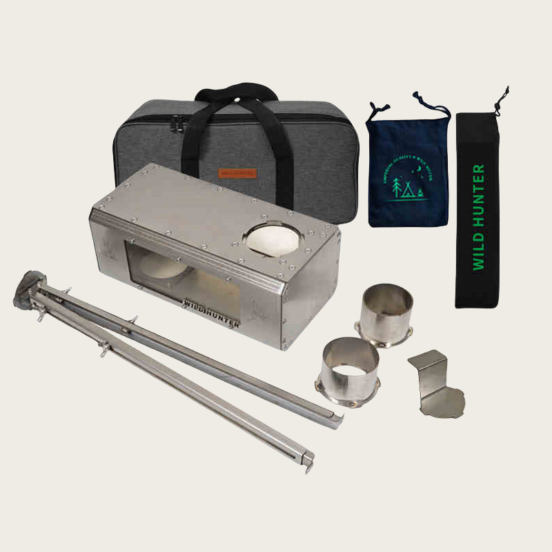 Camping-Holzofen mit 2-Seiten- – Camping With Cooking Bewertung und Preis