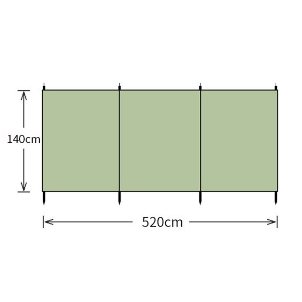 Extra großer Oxford-Stoff-Camp – Camping Cooking Windscreen Bewertung und Preis