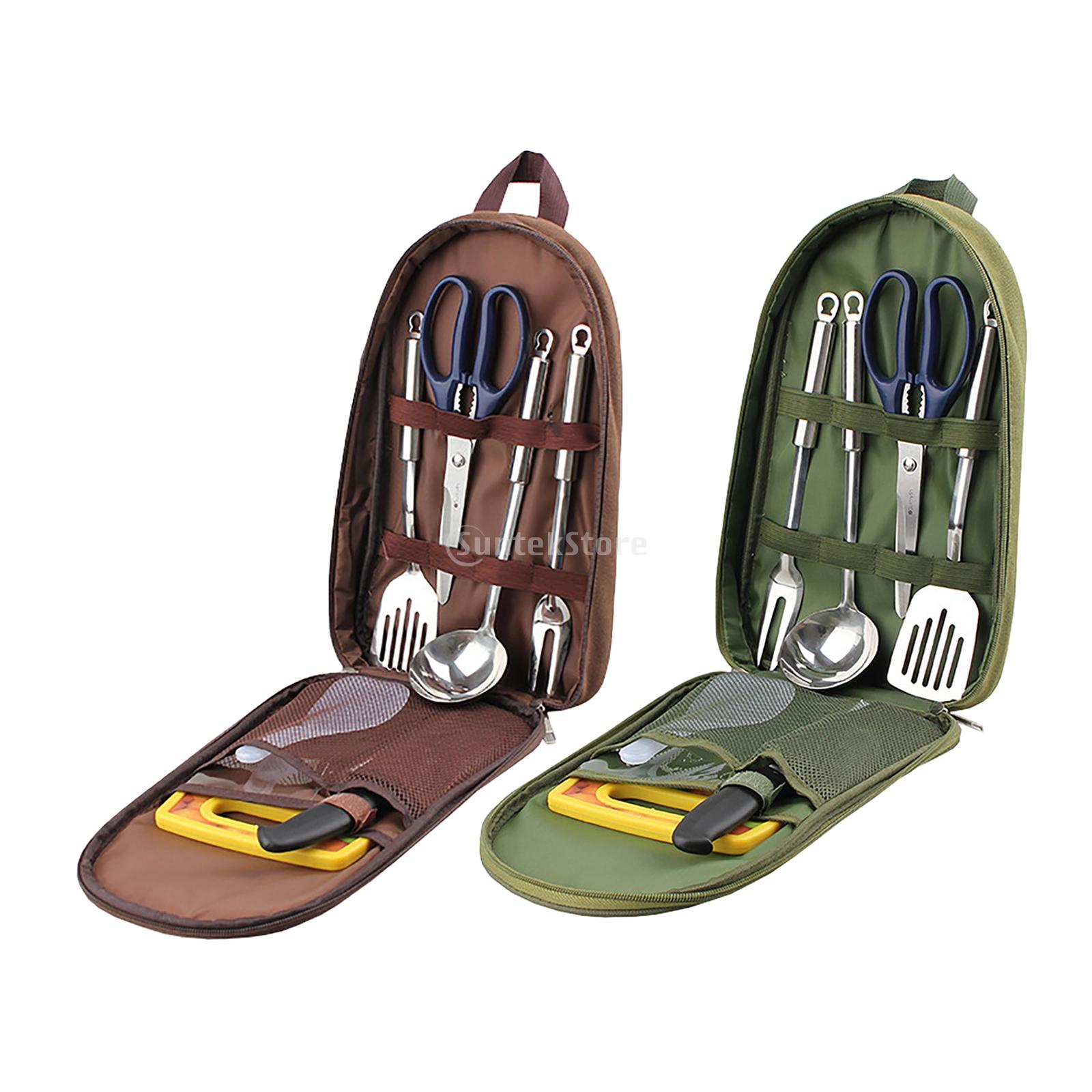 7 stücke Camping Küche Utensil – Camping Cooking Set 2 Person Bewertung und Preis