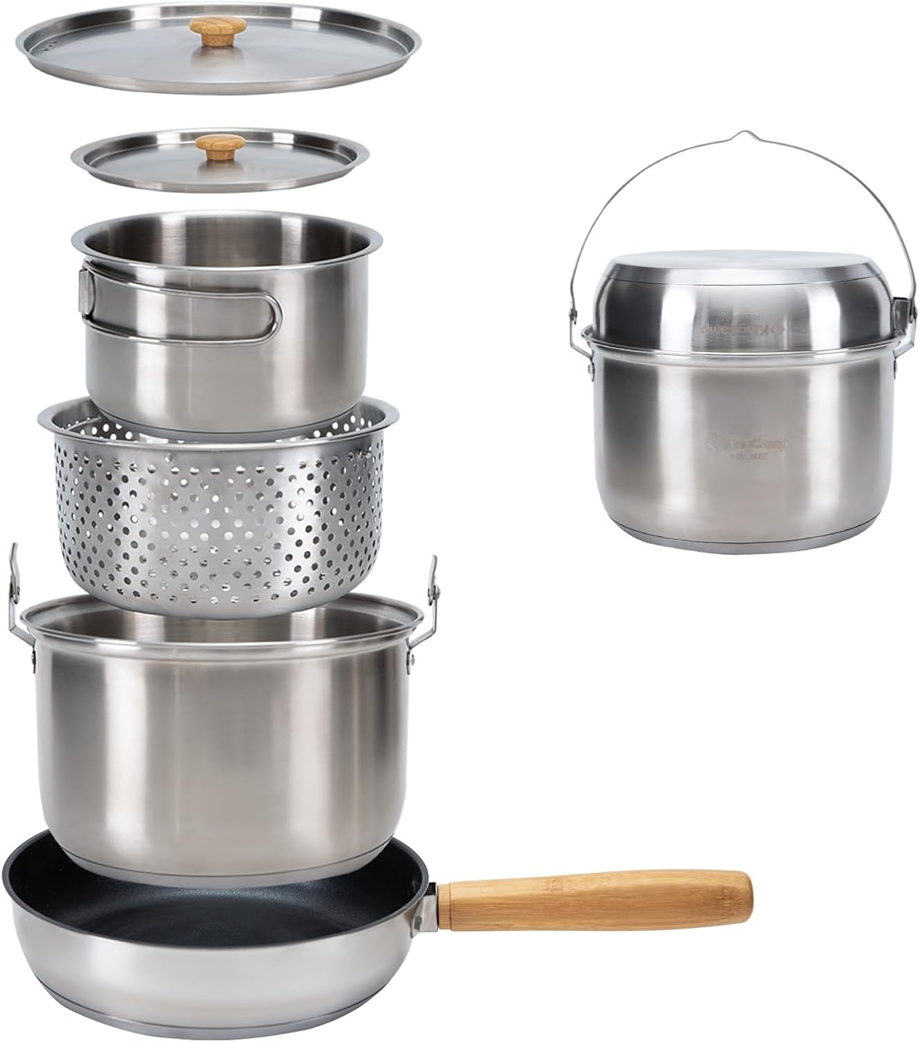 304 Edelstahl Camping-Kochgesc – Camping Cooking Kettle Bewertung und Preis