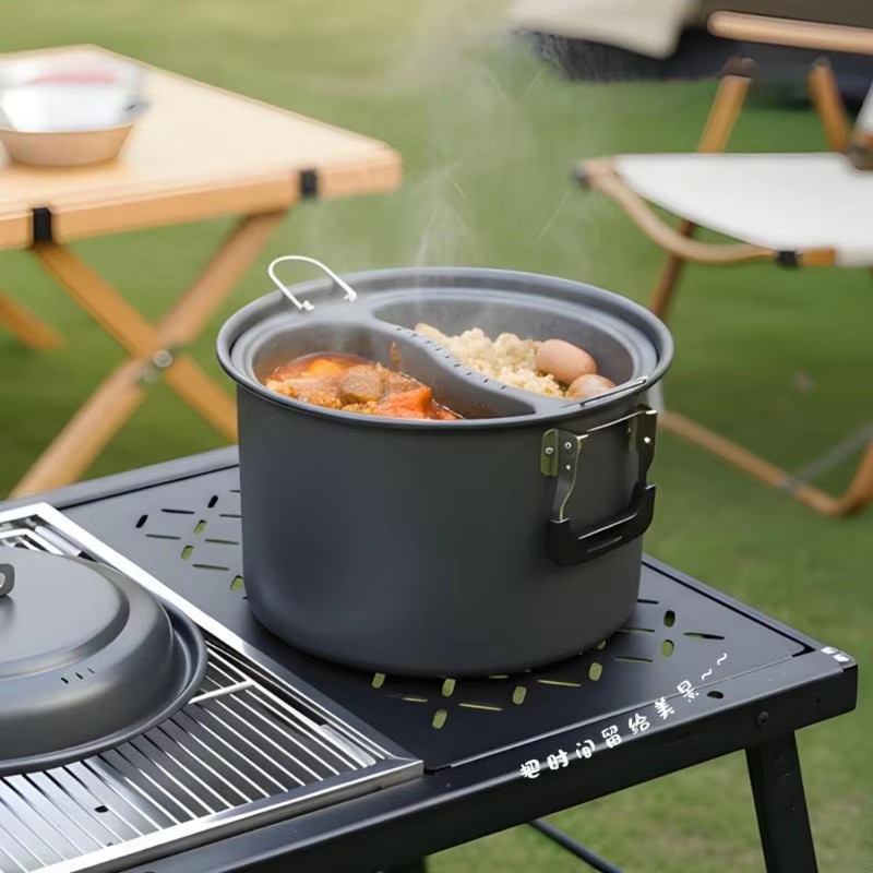 Camping-Kochgeschirr Aluminium – Camping Cooking Set Large Bewertung und Preis