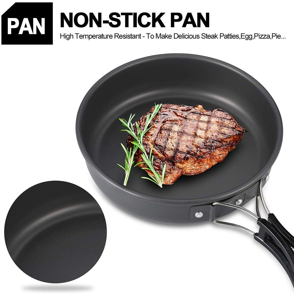 Outdoor-Camping-Kochgeschirr-S – Camping Outdoor Cooking Set Bewertung und Preis