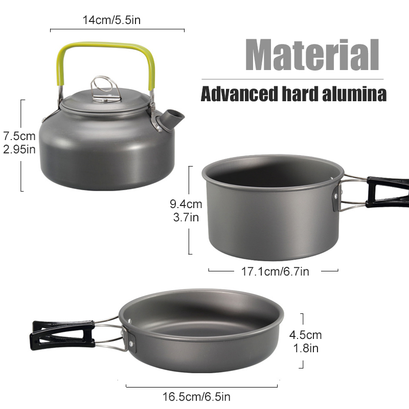 WESTTUNE Camping-Kochgeschirr- – Camping Cooking Set 2 Person Bewertung und Preis