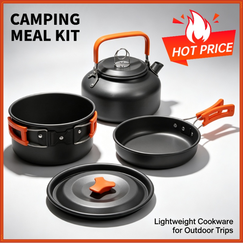 Camping-Kochset, Camping-Kochg – Camping Cooking Kettle Bewertung und Preis